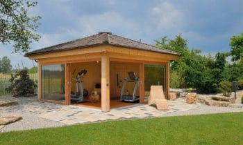 Home-Fitness 2.0: Die Workout-Oase im eigenen Garten – Körper, Geist und Seele bleiben daheim – Blockhausbau Hummel macht’s möglich