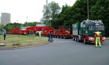 600-t-Scherenhubbrücke „G²¦K 600“ meistert mit Bravour ihren ersten Einsatz