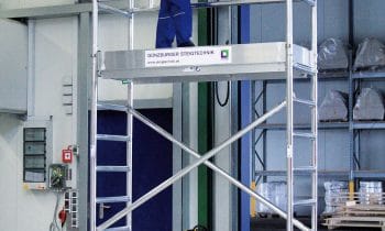 Schnell und sicher zum passenden Roll- und Klappgerüst –  Im Fachhandel sind die unterschiedlichen Arten im Baukastensystem erhältlich