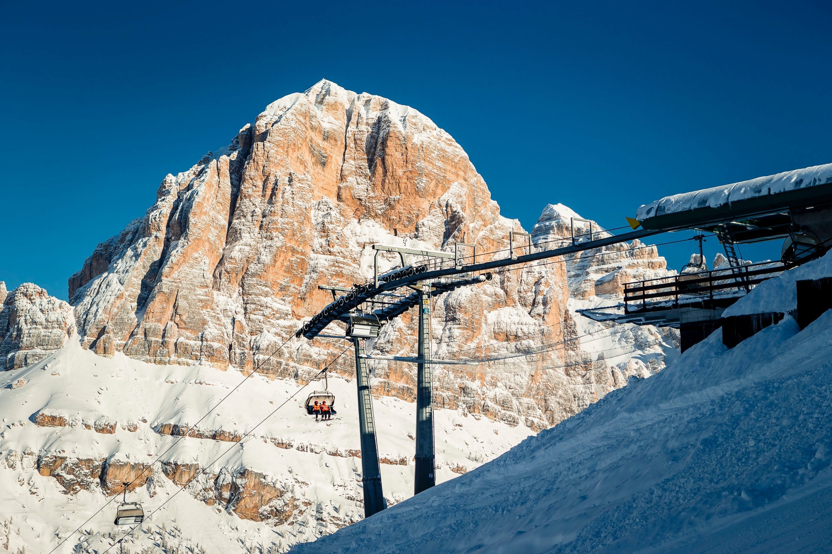 Wintersport-Saisonstart in Cortina d'Ampezzo