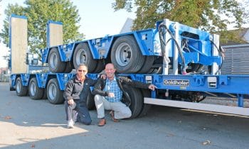 Der erste Sattelzug aus der neuen MPA-K-Reihe geht nach Hongkong