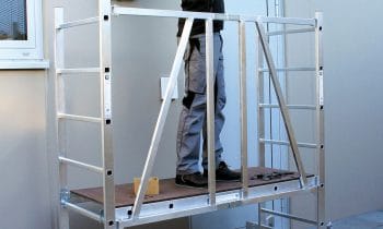Ein Plus an Sicherheit und Flexibilität für die Profis – Mit dem neuen ML Gerüst erweitert die Günzburger Steigtechnik ihr Produktprogramm