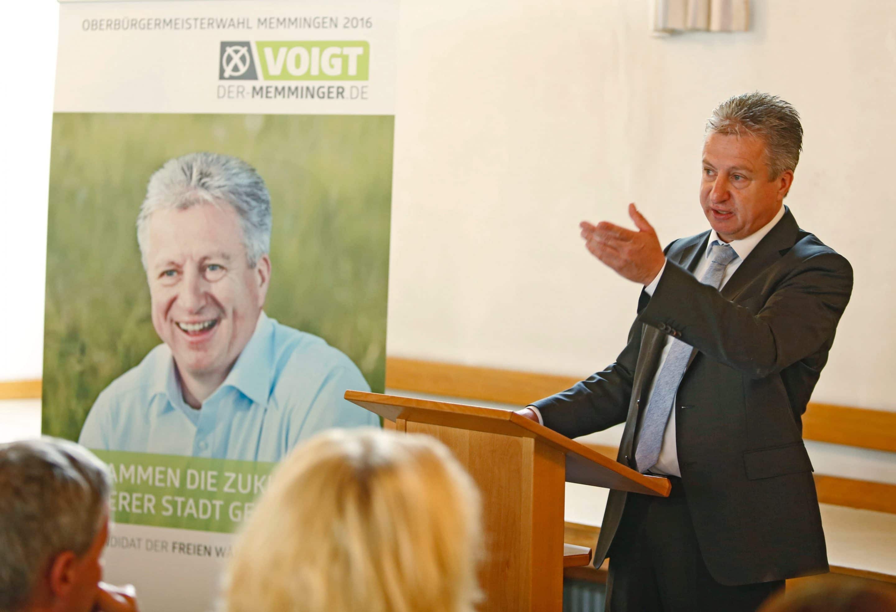 OB-Kandidat der Freien Wähler: Gottfried Voigt