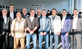Über tausend Betriebsjahre: Goldhofer zeichnet langjährige Mitarbeiter aus