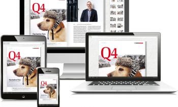 Faszination Putz: Die neue Ausgabe von Q4 nimmt den Baustoff Putz unter die Lupe