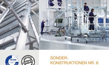 Prall gefüllt mit Sonderkonstruktionen – Auf 228 Seiten informiert die Günzburger Steigtechnik in ihrem neuen Katalog „Sonderkonstruktionen Nr. 6“