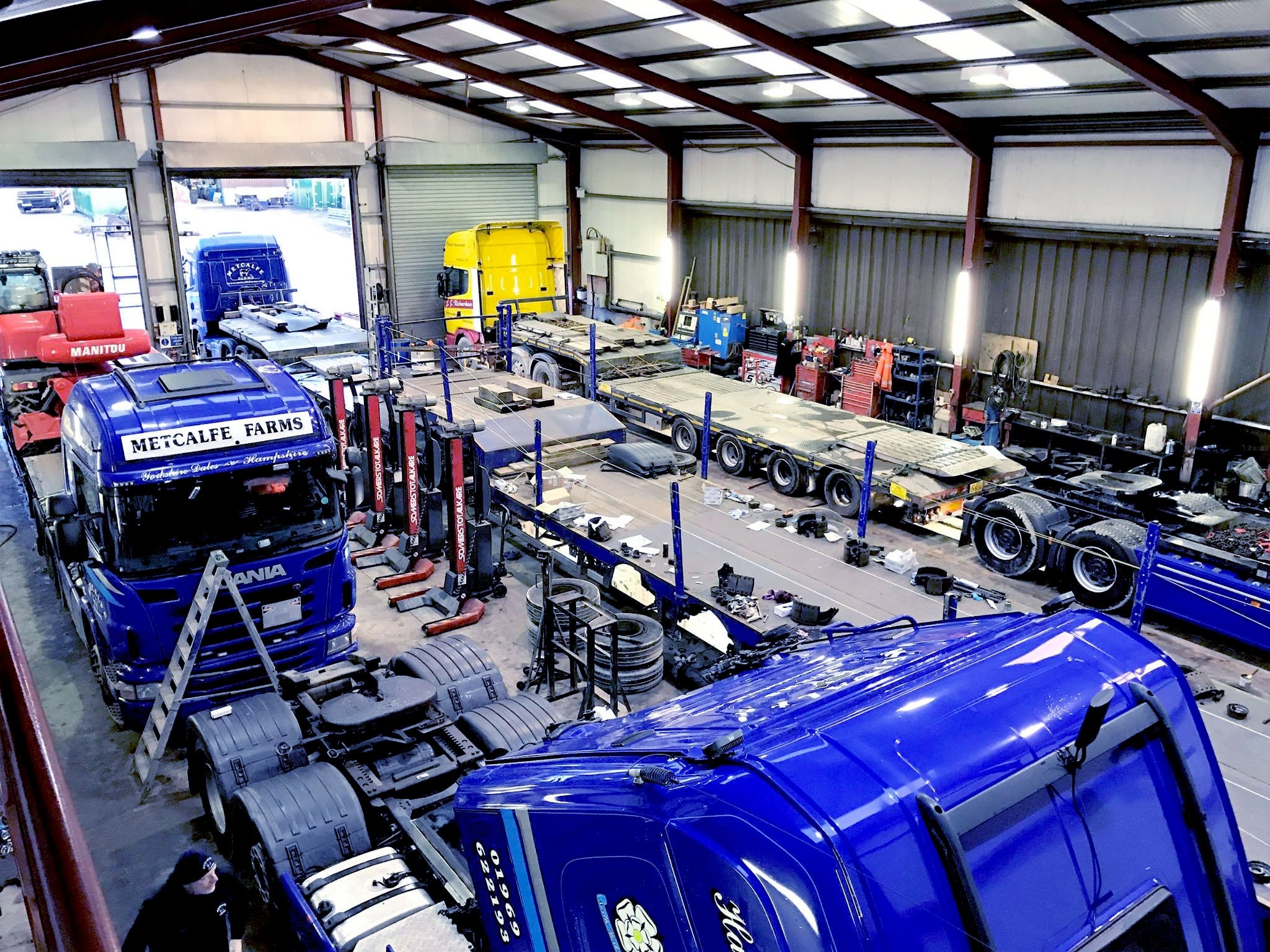Die Werkstatt von Truck Technis