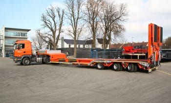 Unkomplizierte Maschinenversorgung durch flexibles Tiefladerkonzept bei Faber Bau: „Bei Goldhofer reizt die Herausforderung und stimmt das Resultat“