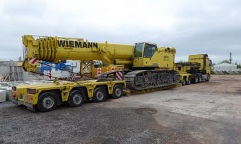 Goldhofers STZ-VP 6: Auch Wiemann Autokrane setzt auf das Multitalent unter den Satteltiefladern