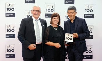 Erfolg bei TOP 100: Günzburger Steigtechnik gehört zu den Innovationsführern 2018 – Günzburger Steigtechnik zum vierten Mal in Folge ein TOP 100-Innovationsführer des deutschen Mittelstands