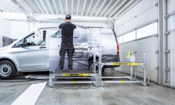 FlexxWork überzeugt die Anwender: Lob aus allen Branchen – Das patentierte Arbeitsdielen-System der Günzburger Steigtechnik punktet mit vielzähligen Aufbauvarianten und einfachem Handling