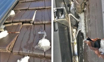 Schneelast auf Solaranlagen:  Metallplatten schützen vor Ziegelbruch – Innovatives System von Marzari schützt das Hausdach jahrzehntelang vor Schnee, Eis und Tauwasser