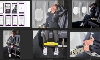 Sports above the clouds: Travelletics: The first international sports app for the airplane which helps you to prevent thrombosis and back pain