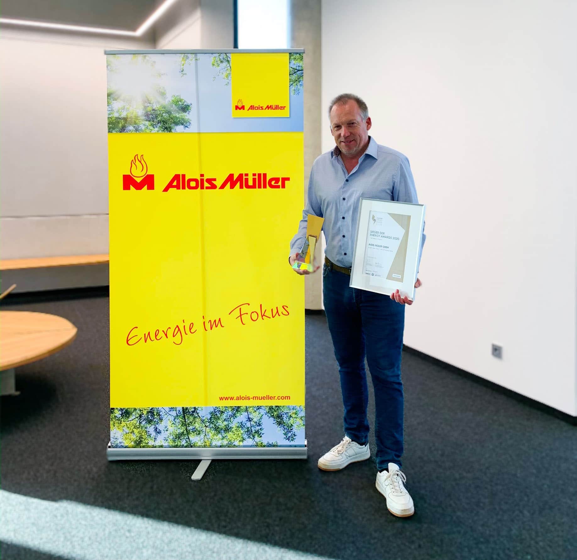 Handelsblatt Energy Award für die CO2-neutrale Fabrik „Green Factory“ von Alois Müller