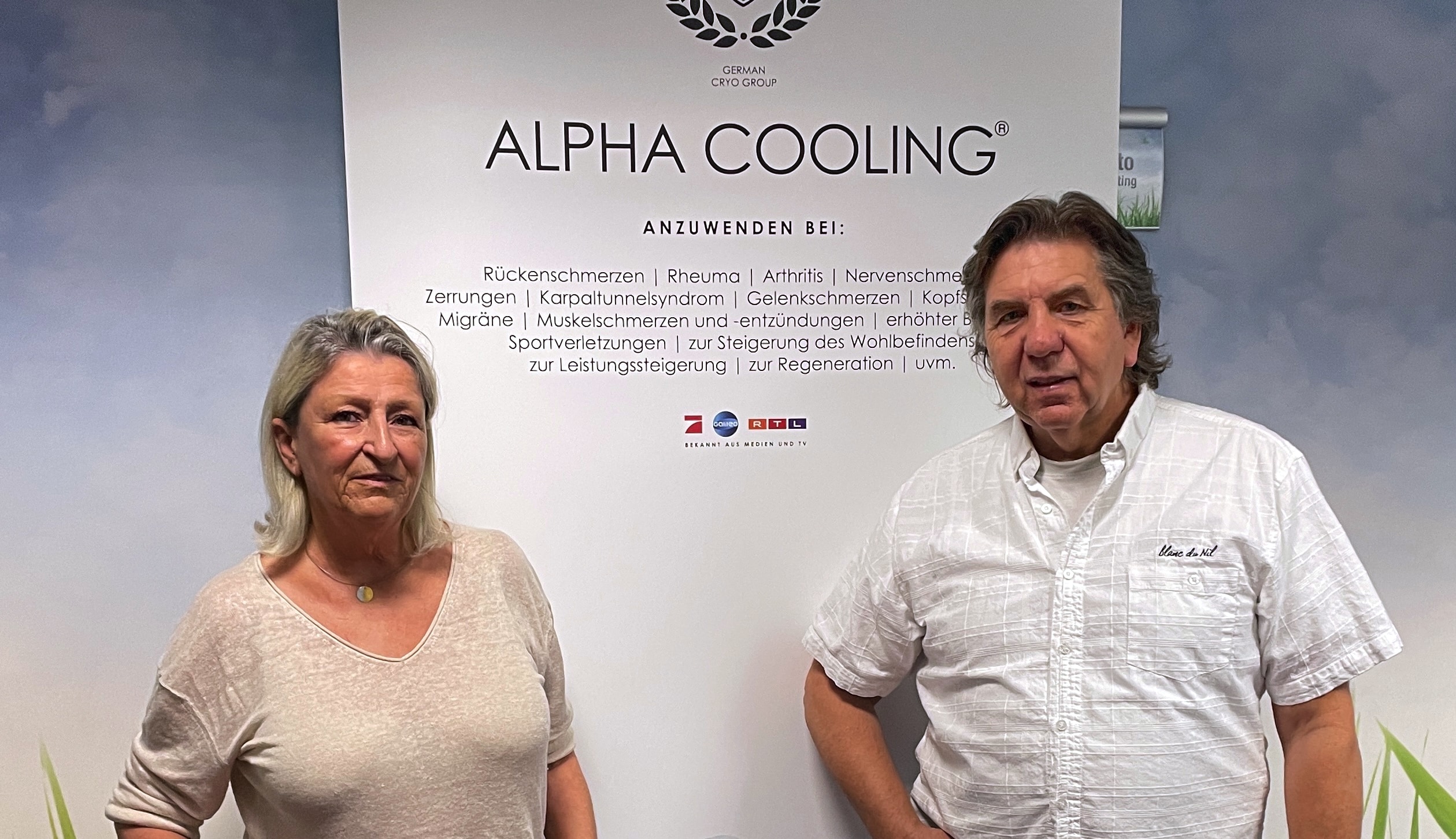 Sabina und Christian Niedziella bieten ab sofort die innovative Kälteanwendung Alpha Cooling Professional an. Foto: easylife Freiburg