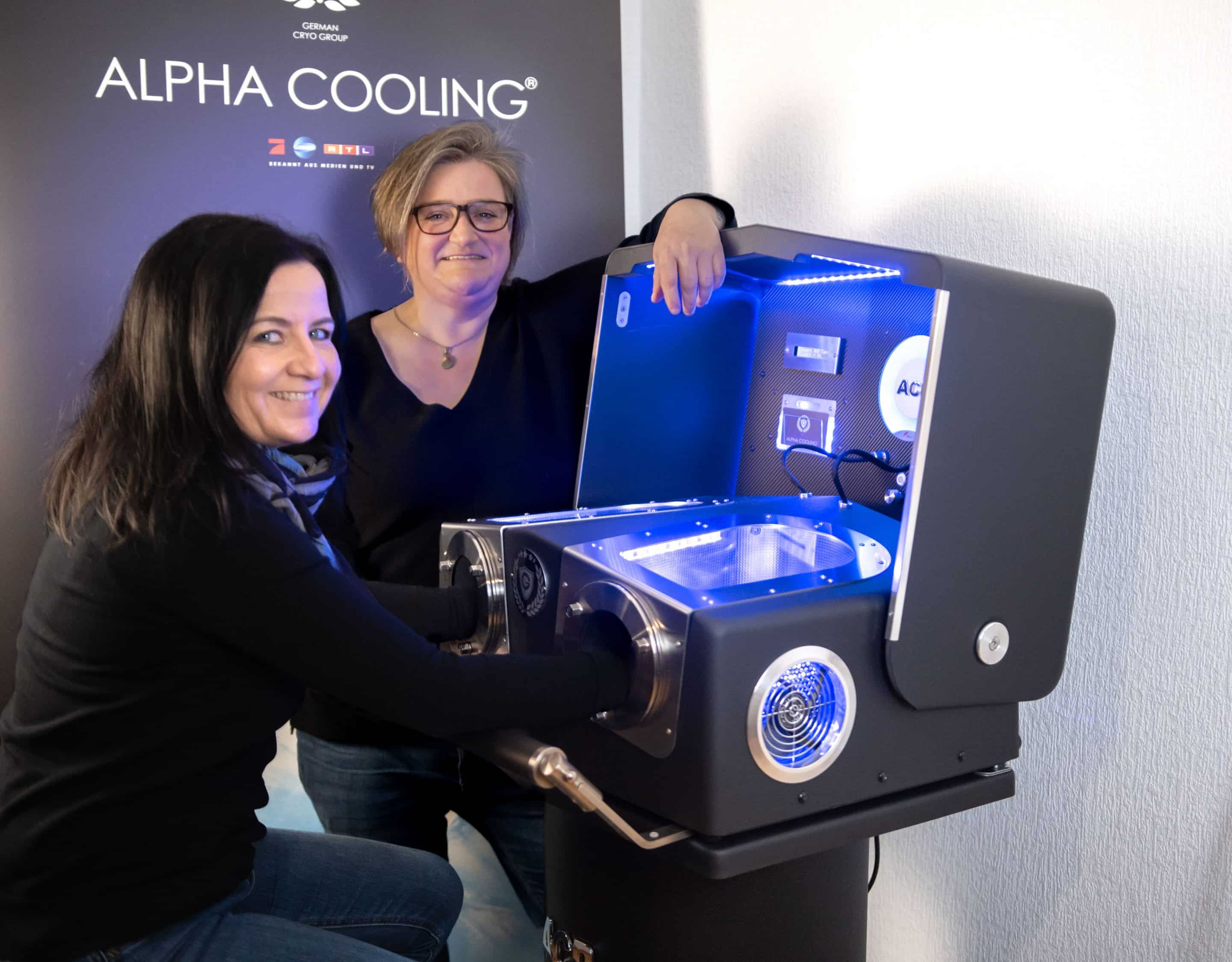 Stefanie Potstawa bietet in Rehlingen-Siersburg ab sofort die innovative Anwendung Alpha Cooling Professional an. Foto: Claudia Korus-Siersdorfer