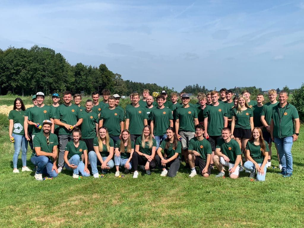 Start in eine wilde Karriere: die aktuellen Azubis von Max Wild. Foto: Max Wild