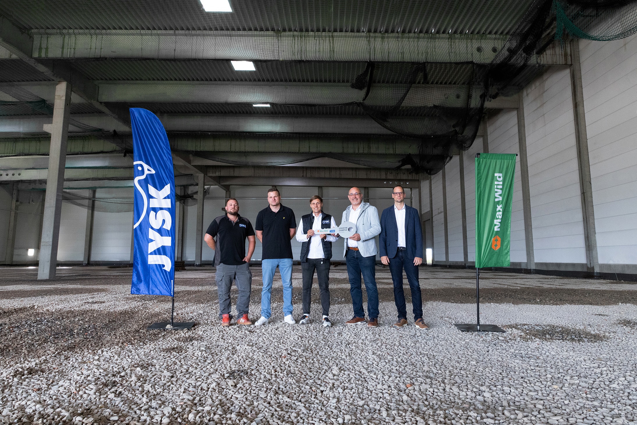 JYSK bezieht Großteil des Logistikcampus von Max Wild