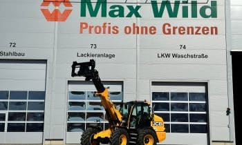 Max Wild ist Service-Partner von JCB