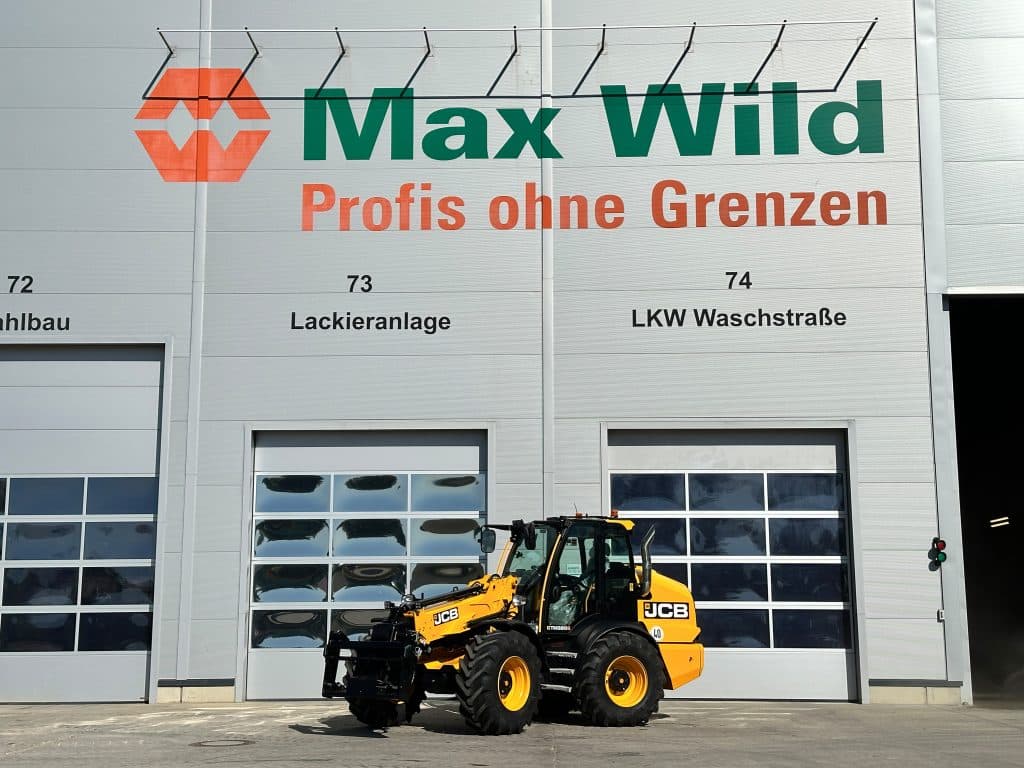 Als Service-Partner von JCB bietet Max Wild jetzt noch mehr Service und Möglichkeiten – dank direkter Anbindung ans Werk. Foto: Max Wild