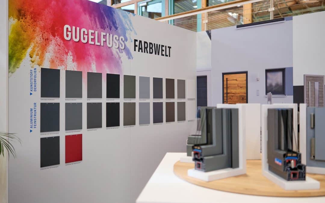 Die neue Farbenwelt von Gugelfuss stand im Fokus der Produktpräsentation beim Partnertag 2026. Foto: Ingo Jensen/Gugelfuss