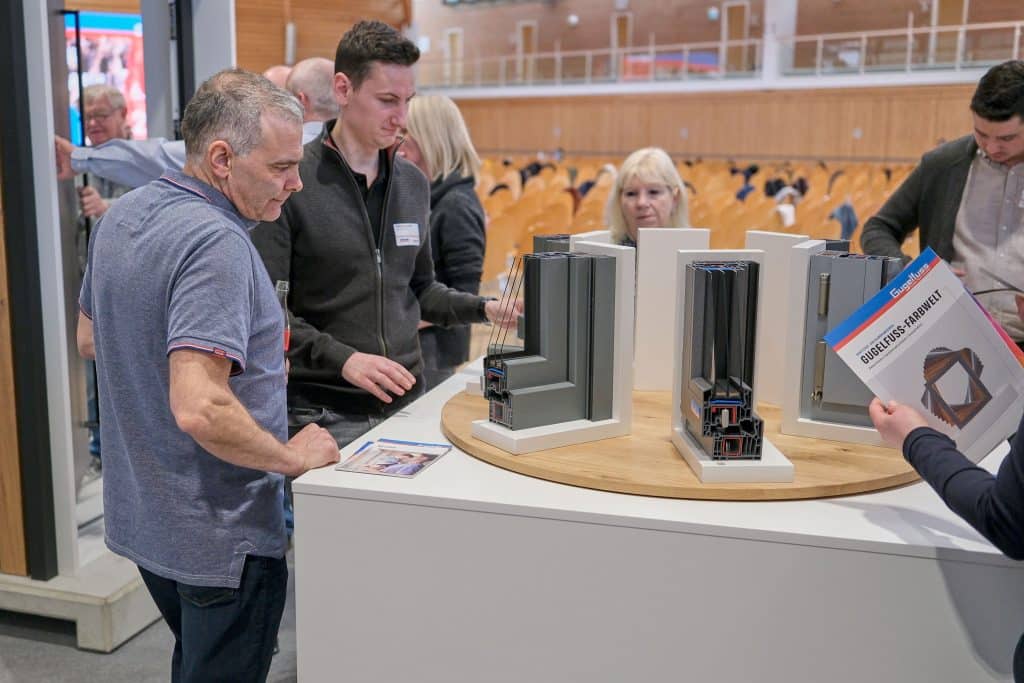 Auch die Produkte von Gugelfuss standen im Fokus der Ausstellung. Foto: Ingo Jensen/Gugelfuss