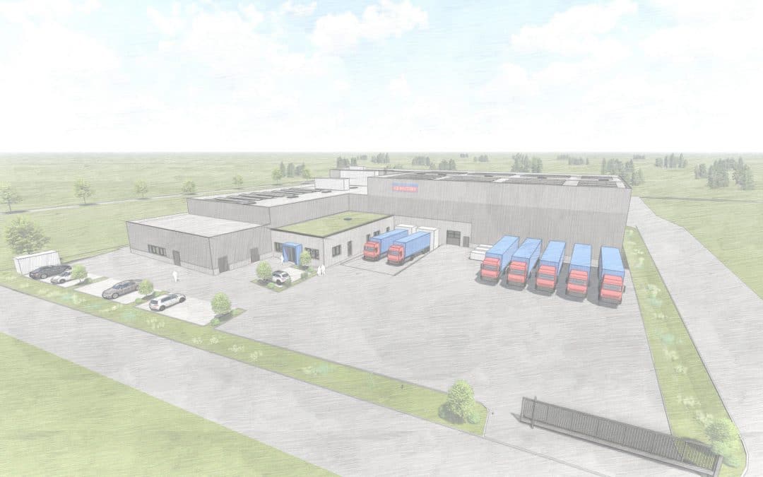 Ca. 18 Millionen Euro investiert die Walter Gott Produktions GmbH & Co. KG in ihren neuen Standort und die Walter Gott ICE FACTORY im Gewerbegebiet Brühlwiesen Süd in Berkheim-Illerbachen. Foto: Wild Projektentwicklung GmbH