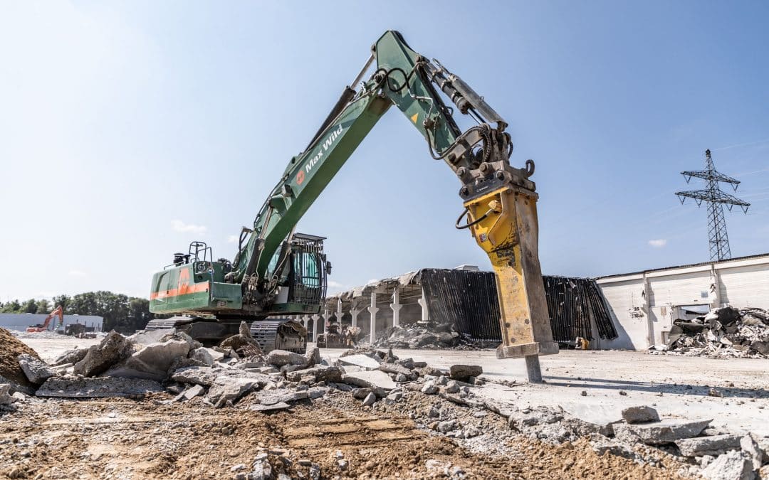 Raum für neue Ideen und Nutzungen: Wenn Bauwerke ausgedient haben, kümmert sich Max Wild um den fachgerechten Rückbau. Foto: Max Wild