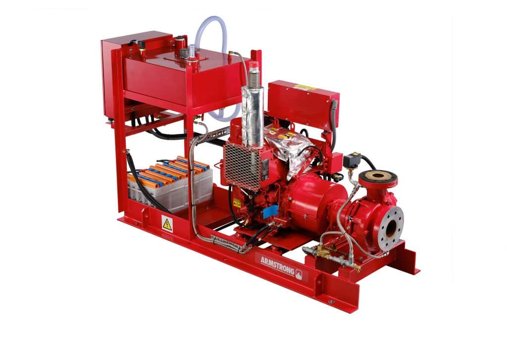 Armstrong offers a wide range of fire pumps. ©Armstrong