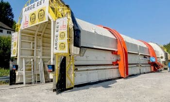 Wenn der Bahn-Tunnel mit dem Omega Drive filettiert wird