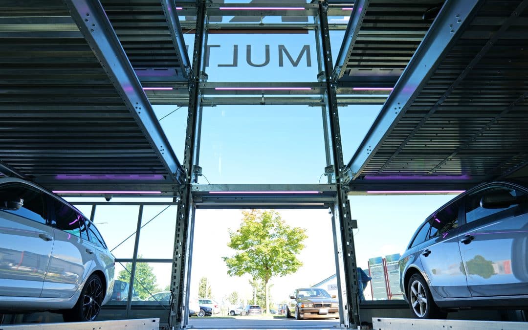Der kVario von Klaus Multiparking nutzt den vorhandenen Platz besonders effizient aus. Foto: Klaus Multiparking