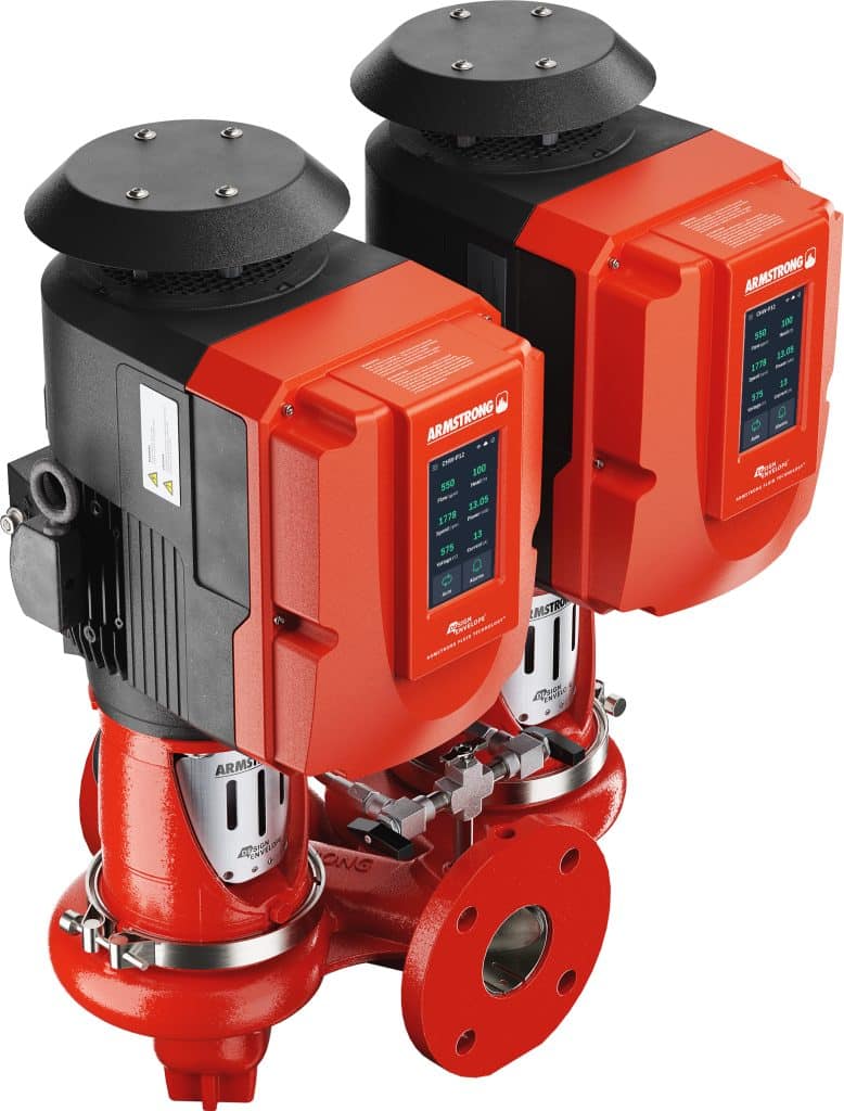Armstrong zeigt auf der Chillventa in Nürnberg intelligente Pumpentechnologie, darunter elektronisch geregelte Umwälzpumpen. 