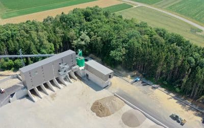 Zwei Gemeinden kommen im Baustoffrecycling groß raus